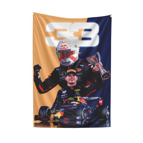 Max Verstappen 33 V2 Flag