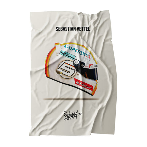 Sebastian Vettel Helmet Flag