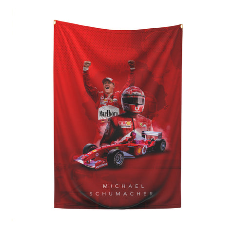 Michael Schumacher F1 HQ 2022 Ed. Flag