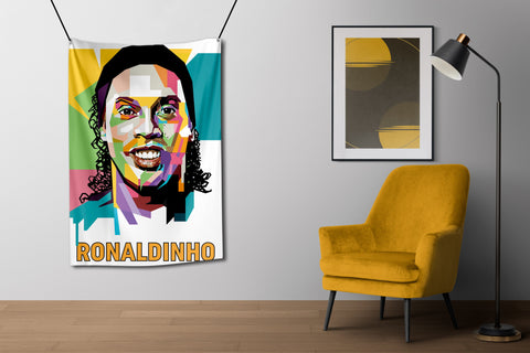 Ronaldinho The LEGEND Flag