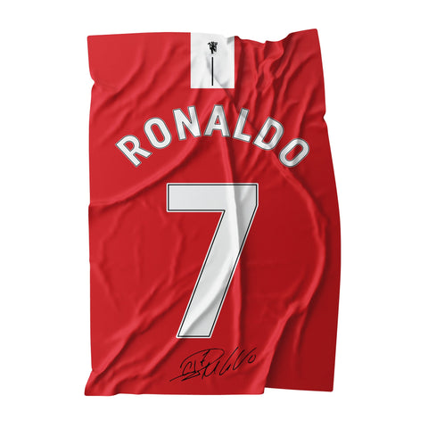 Ronaldo Red Jersey Flag