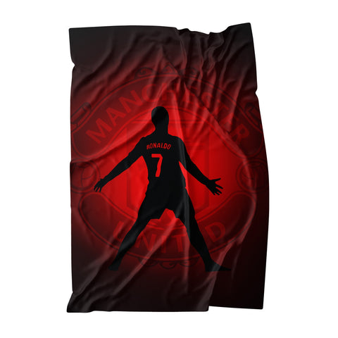 Ronaldo Manchester United Flag