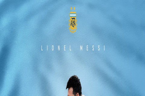 Leo Messi The Legendary Legacy Flag