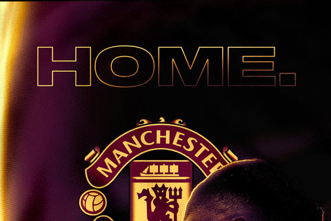 Ronaldo Back to Home Manchester United Flag