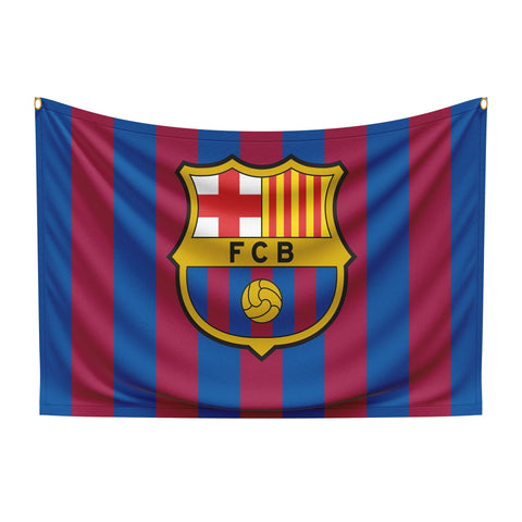 FC Barcelona HQ Flag
