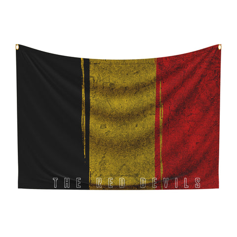 Belgium Football Team: The Red Devils Flag