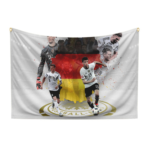German Football Legends Flag