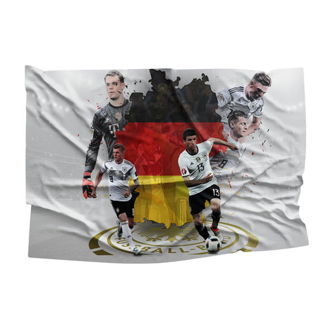 German Football Legends Flag