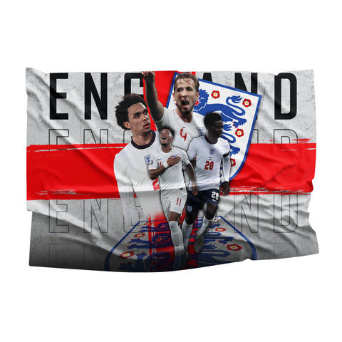 England Football Team Legends Flag