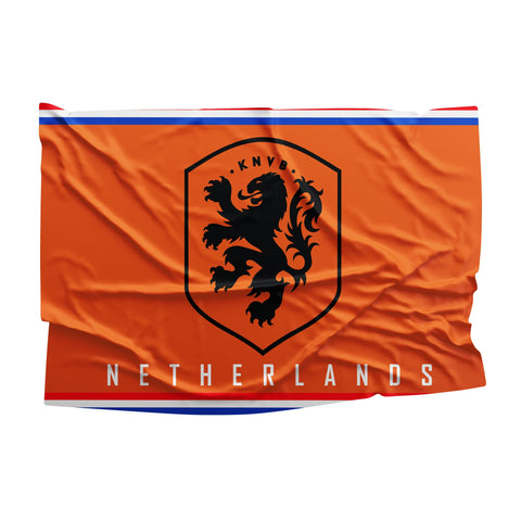 Netherland Football Team For Win Flag