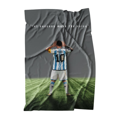 Messi Success Celebration World Cup 2022 Flag