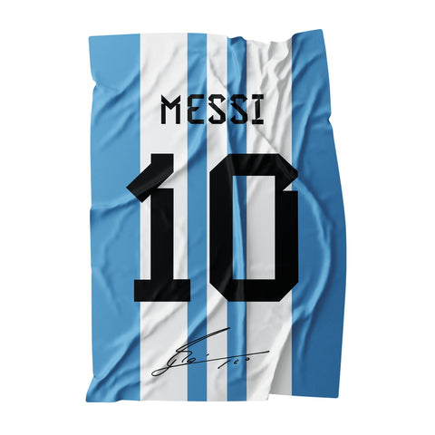 Messi Qatar FIFA World Cup 2022 Flag