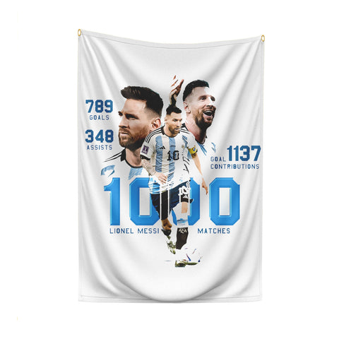 Leonel Messi Stats Flag