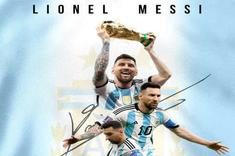 Messi Legend World Cup Winner 2022 Flag