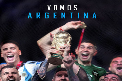 Messi: Vamos Argentina Flag