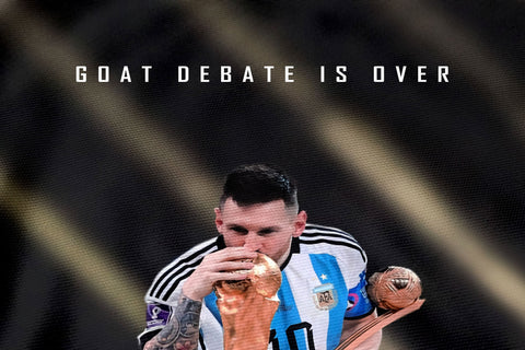 Messi: GOAT Debate is Over Flag