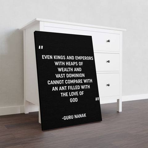 Guru Nanak Kings Quote