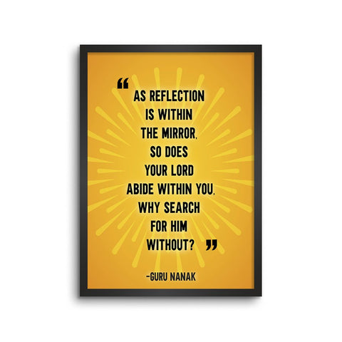 Guru Nanak Reflection Quote