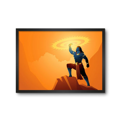 Lord Shiva Anger