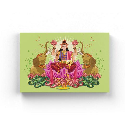 Goddess Lakshmi Illustration