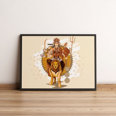 Hindu Goddess Durga Ashtami
