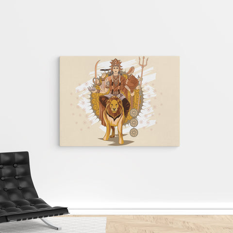 Hindu Goddess Durga Ashtami