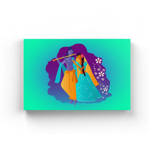 Lord Krishna with Radha