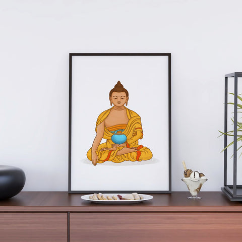 Lord Buddha Meditating