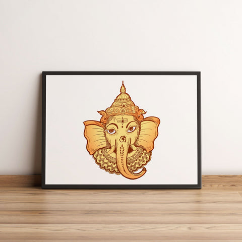 Ganesha Potrait Design