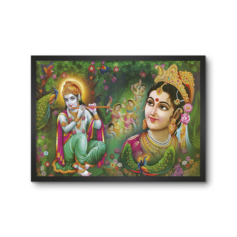 Radha Krishna Illustration