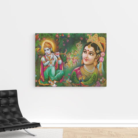 Radha Krishna Illustration