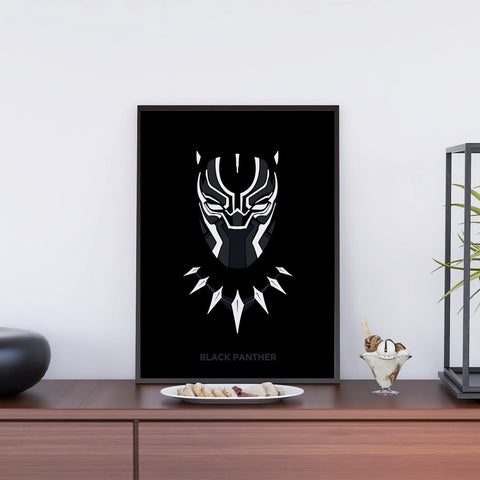 Black & White Black Panther