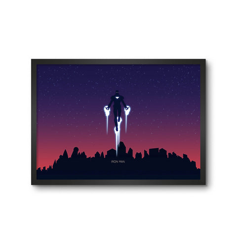 Ironman Abstract Art