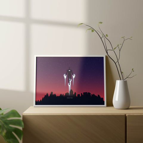 Ironman Abstract Art