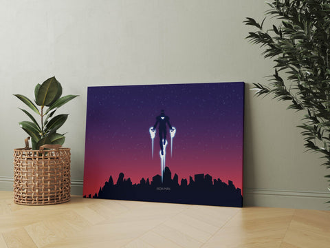 Ironman Abstract Art