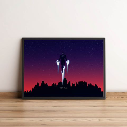 Ironman Abstract Art