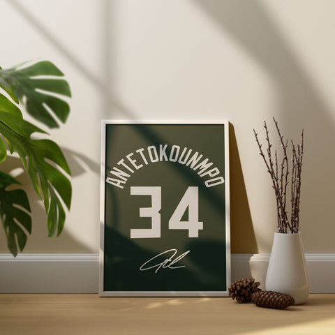 Giannis Antetokounmpo Jersey Basketball
