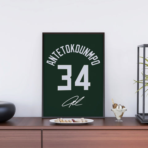 Giannis Antetokounmpo Jersey Basketball