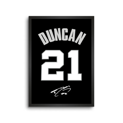 Tim Duncan Legend Jersey