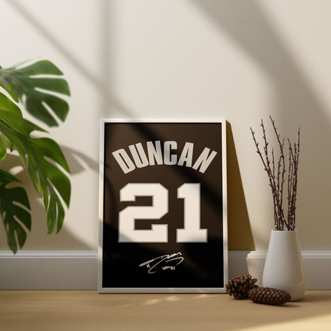 Tim Duncan Legend Jersey