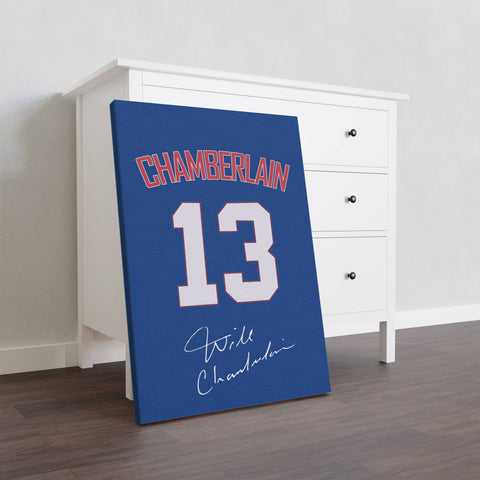 Wilt Chamberlain Basketball Legend Jersey