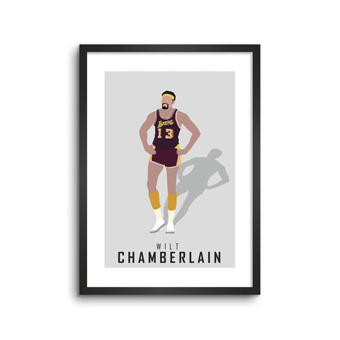 Wilt Chamberlain Abstract Art