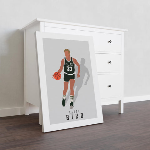 Larry Bird Abstract Art