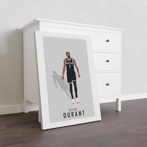 Kevin Durant Abstract Art
