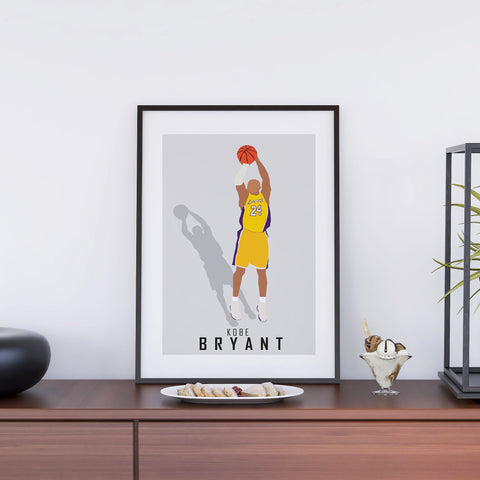 Kobe Bryant Abstract Art