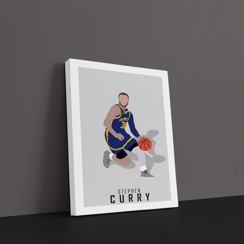 Stephen Curry Abstract Art
