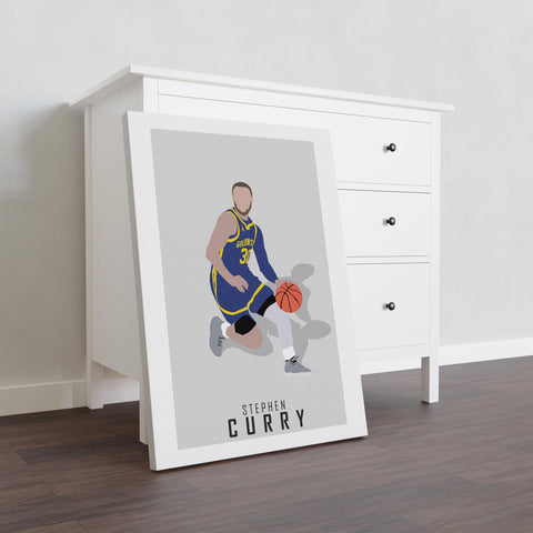 Stephen Curry Abstract Art
