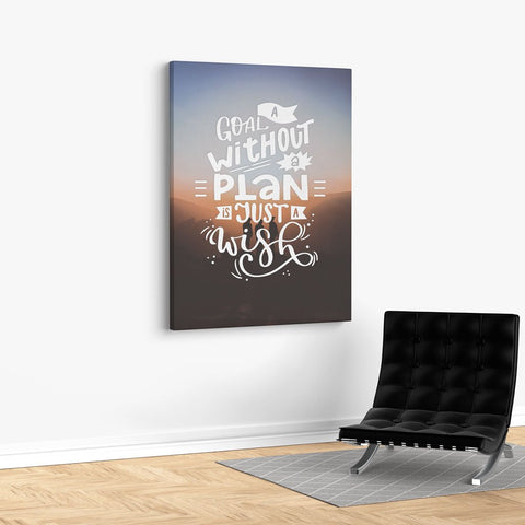 Goal Without Plan Is Wish