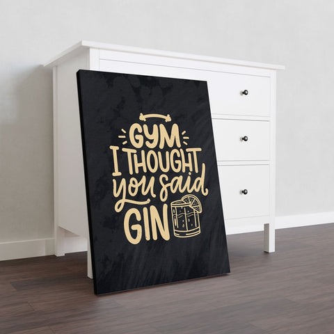Gym Or Gin