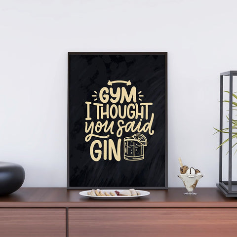 Gym Or Gin